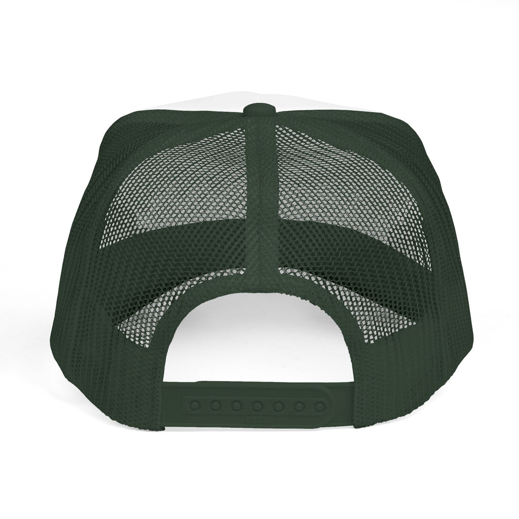 Retro Neon Lightning Trucker Cap