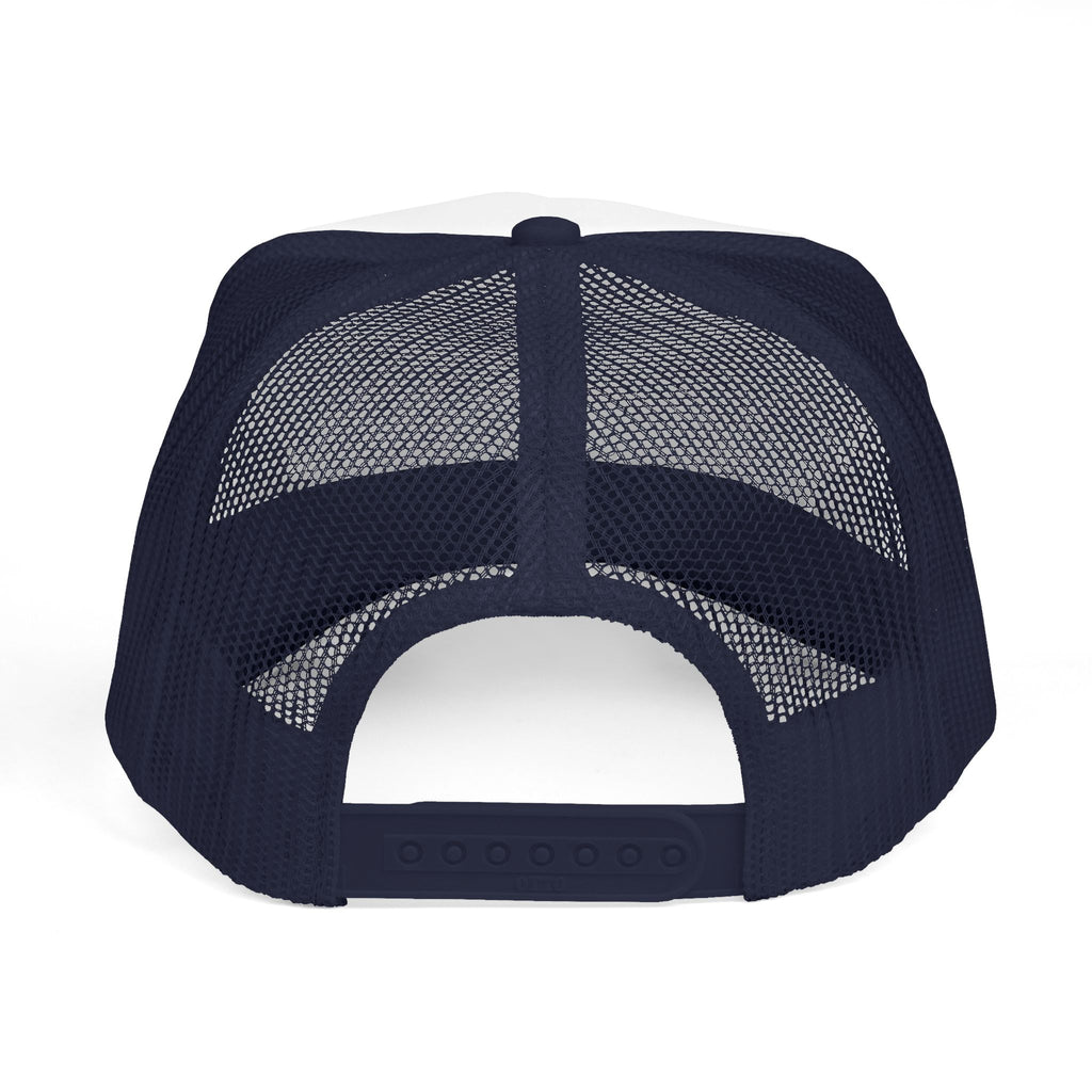 Retro Neon Lightning Trucker Cap