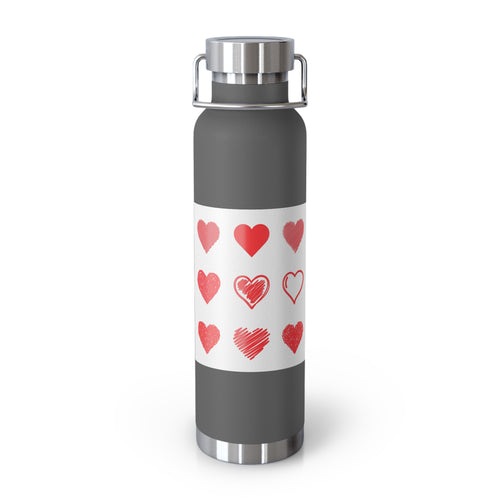 Copper Vacuum Insulated Bottle, 22oz