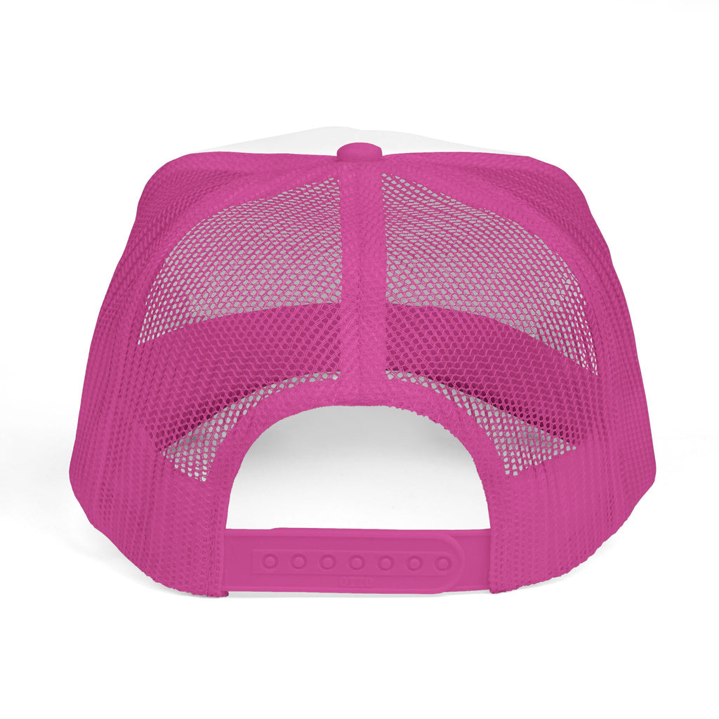 Retro Neon Lightning Trucker Cap