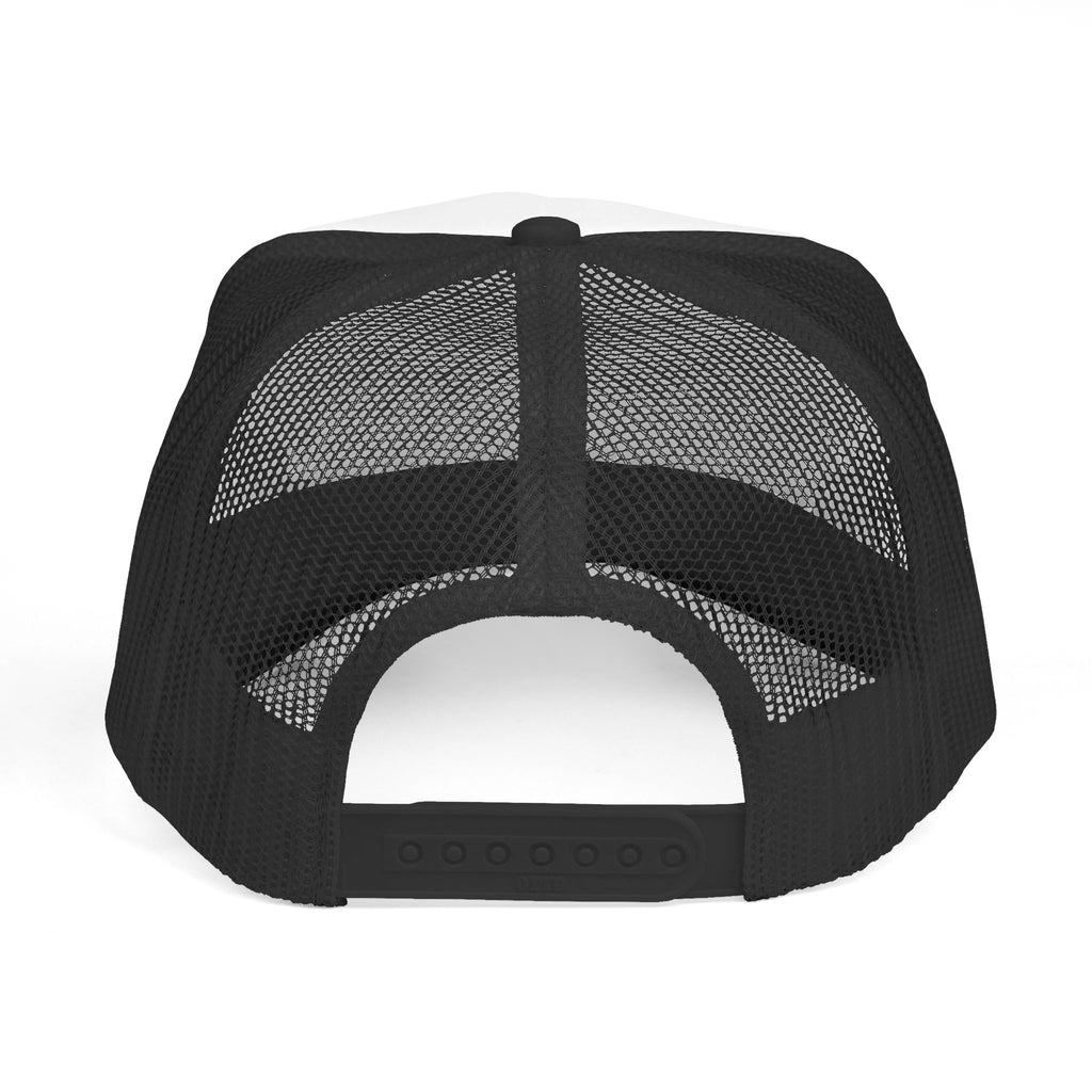 Retro Neon Lightning Trucker Cap